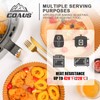 GOAUS Air Fryer 150 Pcs Round Paper Liners Disposable Large