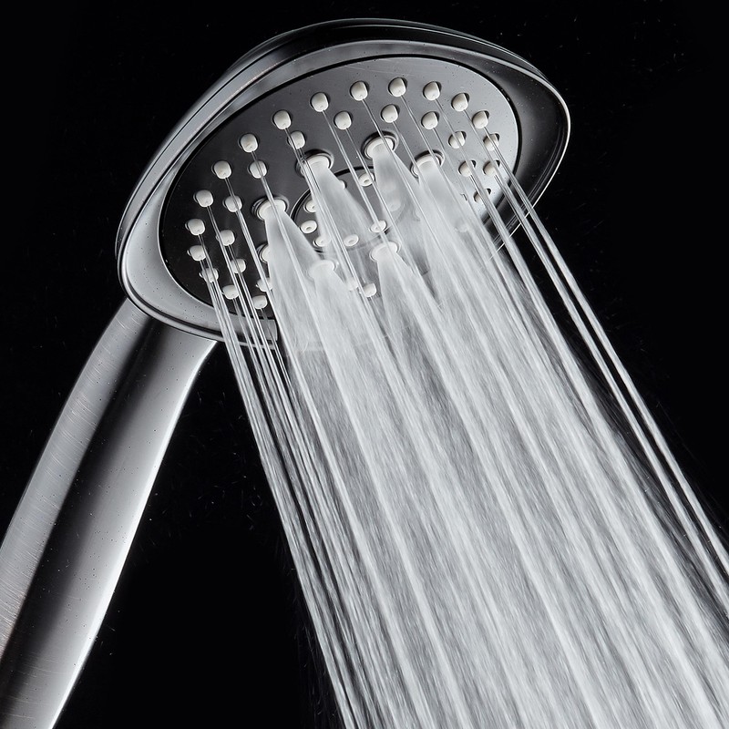 AquaDance, Oil-Rubbed Bronze Luxury Square 6-setting High-Pressure Hand Extra-Long 72"