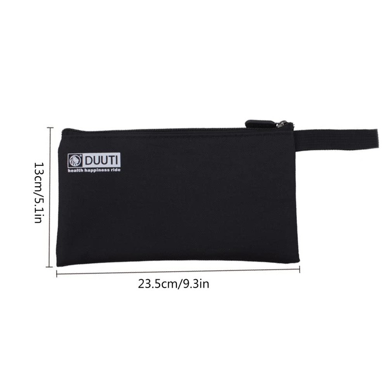 5 Pieces Zippered Small Tool Pouch Bags, Heavy Duty Tool