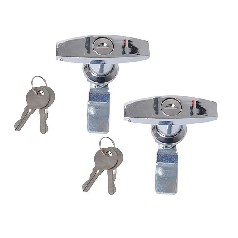 T-Handle Lock Kit with Keys T-Handle Garage Door Lock for