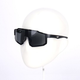 Jet-Fit Black Sports Sunglasses: Running, Cycling, Polarized Goggles Fishing Goggles