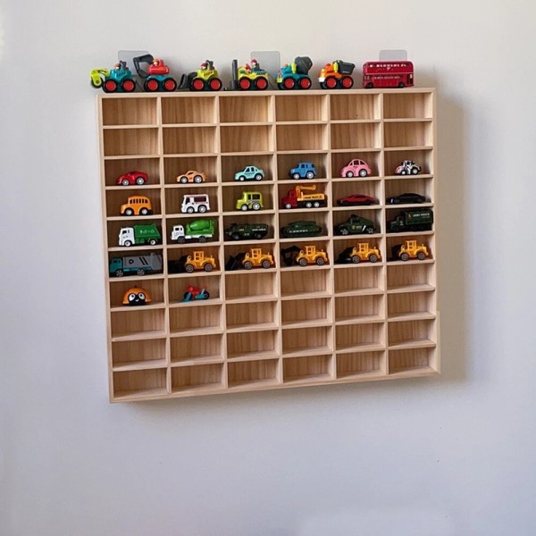 Unbranded 60 Grids for Hot Wheels Diecast Car Matchbox 1/64