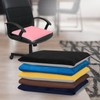 Augld Square Chair Seat Cushion Memory Foam Chair Cushion for