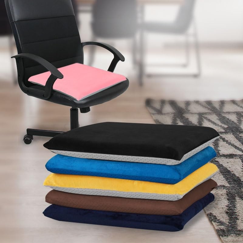 Augld Square Chair Seat Cushion Memory Foam Chair Cushion for