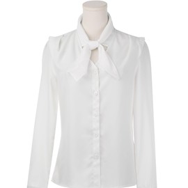 Elerevyo Women Solid/Gradient Chiffon Scarves, 25.6"/35.4" Square Soft Sheer Neck Scarf Neckerchief 65x65cm/25.6x25.6 inches(LxW) White