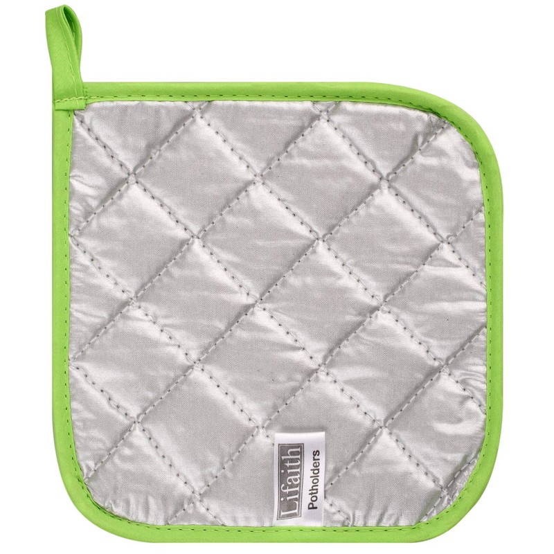 Lifaith 100% Cotton Kitchen Everyday Basic Terry Pot holder Heat