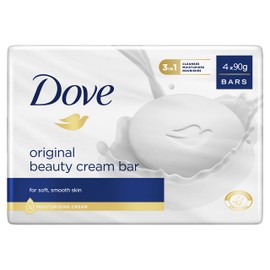 Dove Beauty Cream Bar Original Soap (4 x 90g bars)