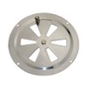4x Ventilation Rosette Stainless Steel Air Vent Gill Stainless Steel