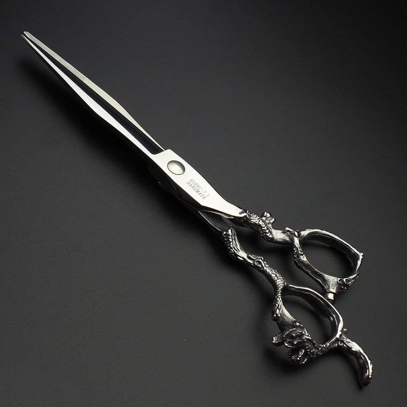 6/7/7.5/8/9 Inch Professional Hairdressing Scissors Cutting Scissors Dragon Head Handle