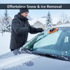 2-in-1 Car Windshield Cleaner & Snow Scraper for SUV Truck