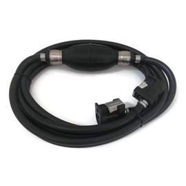 Boat Motor Fuel Line Hose with Connector 6Y2-24306-55-00 6Y2-24306-56-00 & Primer Pump Assy fit Yamaha Outboard Motors 5/16" 8mm Pipe