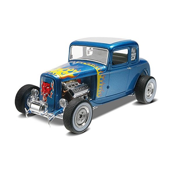 Revell Monogram RVM4228 Revell '32 Ford 5 Window Coupe, Multi