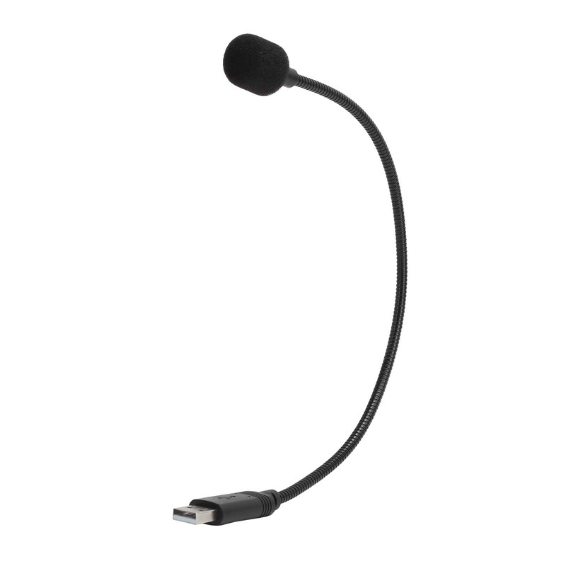USB Microphone ,Mini Portable Black MIC ,for PC Laptop Computer