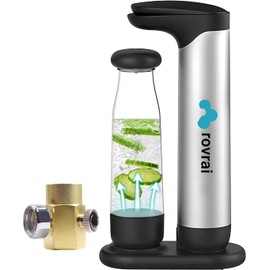 Soda Water Maker,Sparkling Water Machine with Superior Carbonation Technology,Comes with Co2 Refill Adapter,Compatible with Sodastream/Ninja/Soda Sense/Simpli TR21-4 thread (Screw-In) Co2 Cylinders
