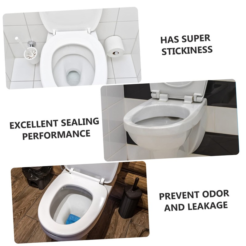 KONTONTY Rubber Toilet Replacement Gasket Durable Sealing Ring for Closestool