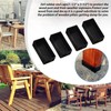 4PCS - 2x4 Wood Post End Cap Leg Cover 1.5”x