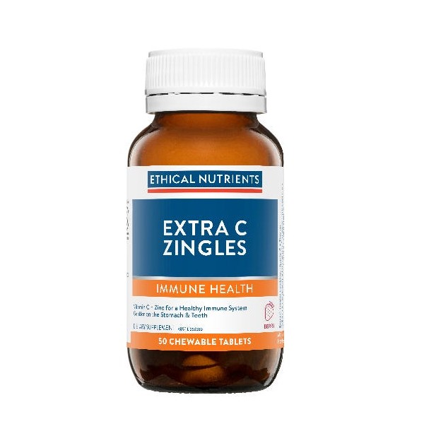 Ethical Nutrients Extra C Zingles - Berry (Best Before 02/2024)