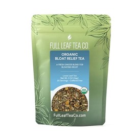 Organic Bloat Relief Tea - 2 Ounce (Approx. 30 Servings) | Full Leaf Tea Co.