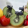 AIMALL 36 Pcs Mini Kids Animal Food Fruit Picks Forks