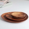 Nicot Wood Mongdol Plate L / 니코트 우드 몽돌 플레이트
