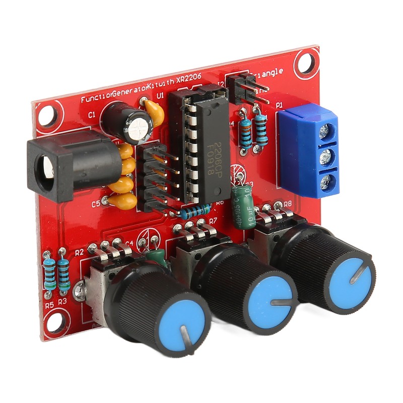 2Pcs Signal Generator Kit Sine Triangle Square Output 1Hz‑1MHz 9‑12V