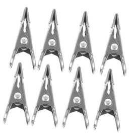 Kisangel 24pcs Multi-use Winter Pool Cover Clamps Durable Clips for Above Ground Swimming Pools Towels Tents and More Practical and Versatile for Daily Life