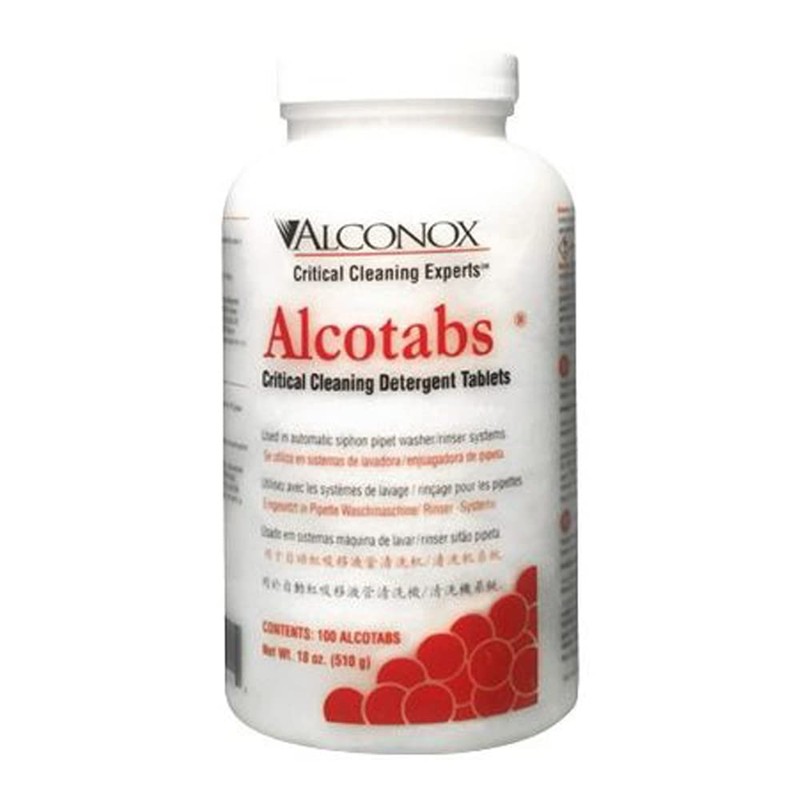 Alconox 1500 Alcotabs Critical Cleaning Effervescent Detergent Tablets (100 Count