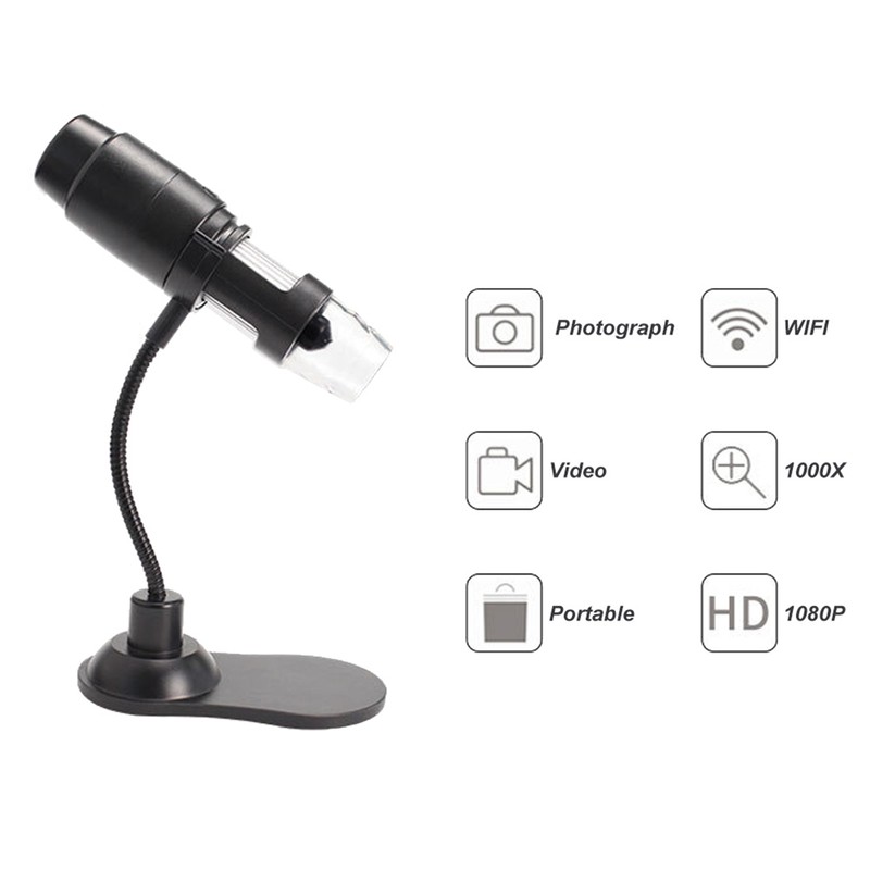 W03 1000X WIFI Microscope USB Electron Digital Magnifying Microscope Compatible