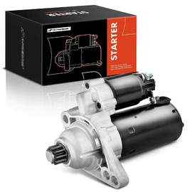A-Premium Starter Motor Compatible with Volkswagen Jetta 05-14, Passat 12-14, Rabbit 06-09, Beetle 06-10 12-14, Golf 10-13, 2.5L, Manual Trans, 12V 1.4KW 10 Teeth CCW, Replace# 02Z911023JX, 0001122400