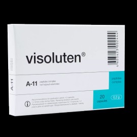GARMONIA A-11 Visoluten Khavinson Natural Retina Peptide Bioregulator 20 capsules
