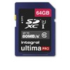 Integral INSDX64G10-80U1 UltimaPro 64 GB SDXC Class 10 Memory Card,