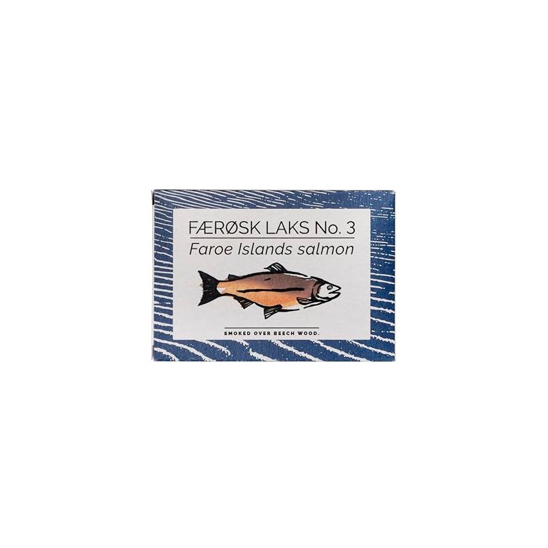 Fangst Faerosk Laks No.3 | Tinned Faroe Islands Salmon Smoked