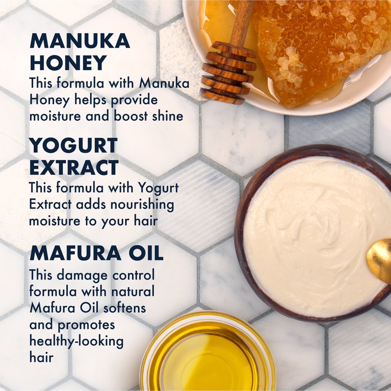 Shea Moisture Manuka Honey and Yogurt Hydrate+Repair Shampoo, Conditioner And