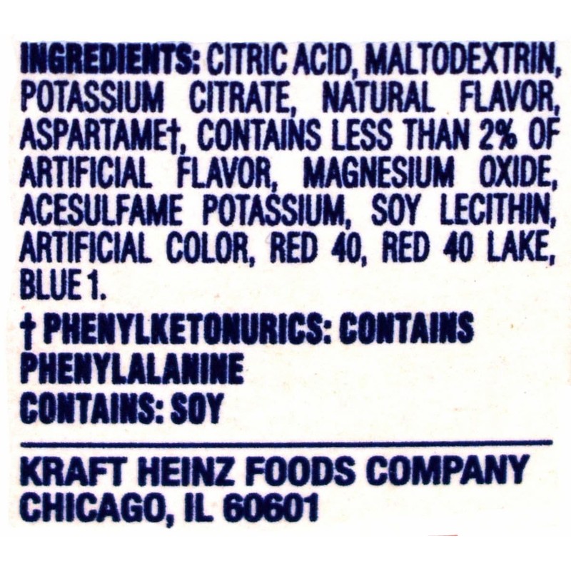 Crystal Light Strawberry Orange Banana Drink Mix, 12-Quart 2.4-Ounce Box