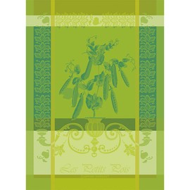 Garnier Thiebaut Petits Pois Chlorophylle 43395 Tea Towel 56 x 77 cm Cotton Green
