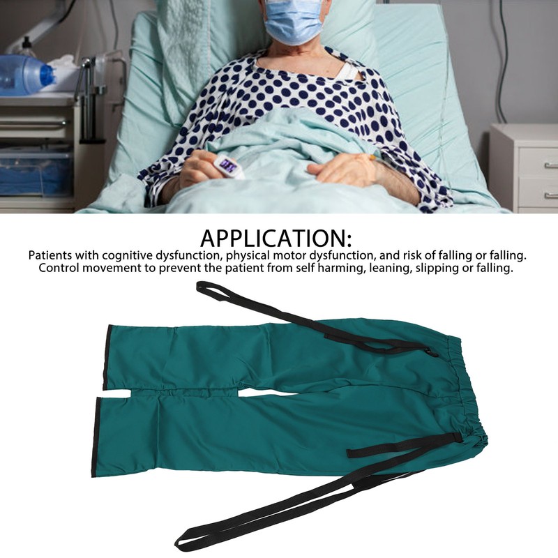 Restraint Pants Cotton Tear Resistant Constrain Pants Restraint Clothes for