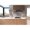 MORCART Peel and Stick Tiles, Versatile, White Large Grid Pattern,