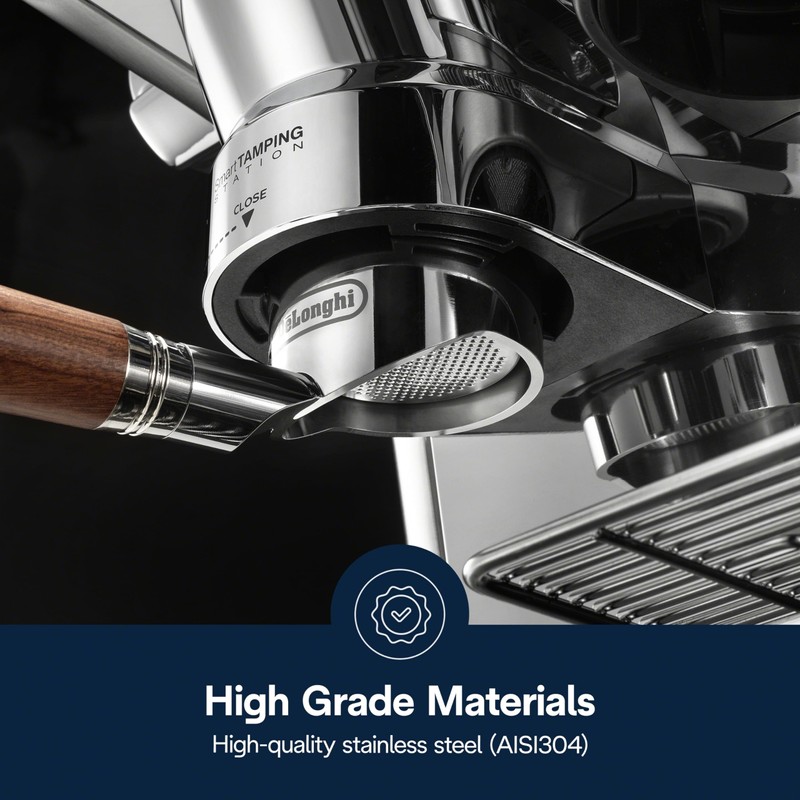 De'Longhi Rosewood Bottomless Portafilter, 51mm