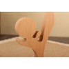 MMOO Wooden Karate Kid Cell Phone Holder