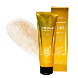 Non-irritating 3W Real Sugar Propolis Body Scrub Peeling Gel 200g / 자극없는 3W 리얼슈가 프로폴리스 바디스크럽 필링젤 200g
