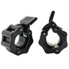 Barbell Clamps Dumbbell Spinlock Collars Clips for Standard Weight Lifting