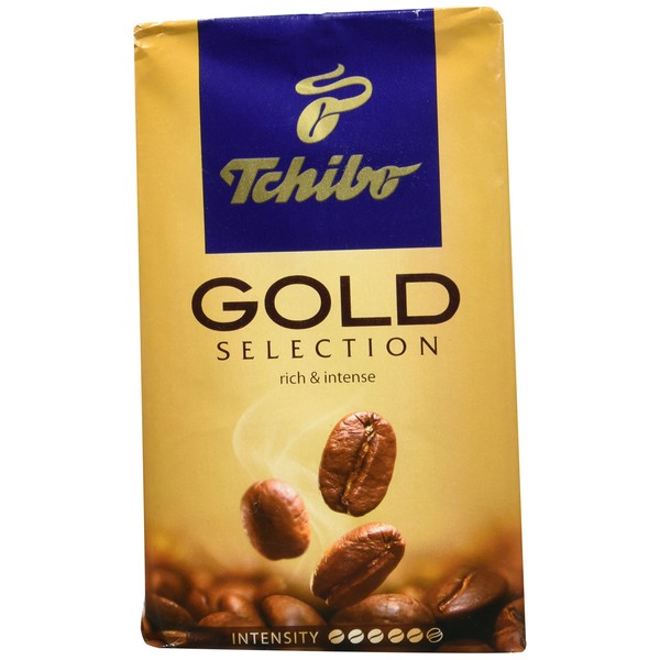 Tchibo Gold Selection Ground Coffee 2 packs x 8.8oz/250g
