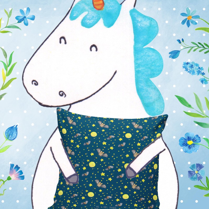 Mr. & Mrs. Panda 40 x 40 cm Cushion Bat