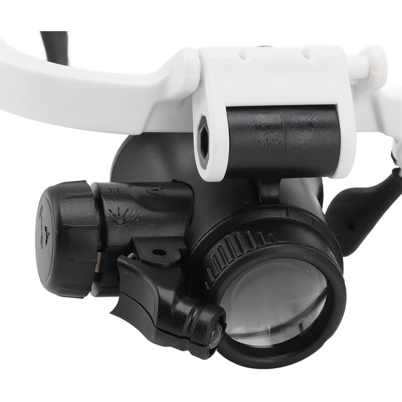 Fdit Lupa de Cabeza con Luces LED 8X 15X 23X