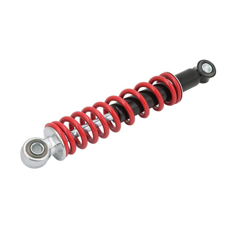 250mm/9.8in Motorcycle Shock Absorber with Red Spring Universal for 50cc‑125cc