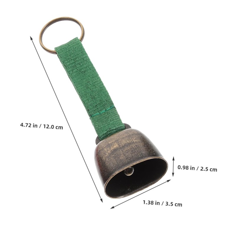 CORHAD 2pcs Bear Bells for Hiking Camping Metal Camping Bell