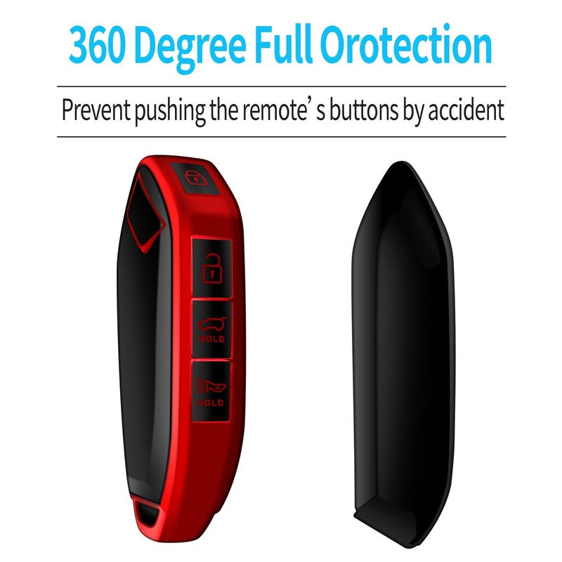 Tukellen for Kia Key Fob Cover,Special Soft TPU Key Case