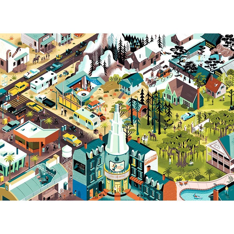 Tarantino Films Puzzle 1000 Teile