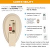 FAN35T Ceiling Fan Remote Control Replacement for Allen+Roth, Kichler, 3-Speed,
