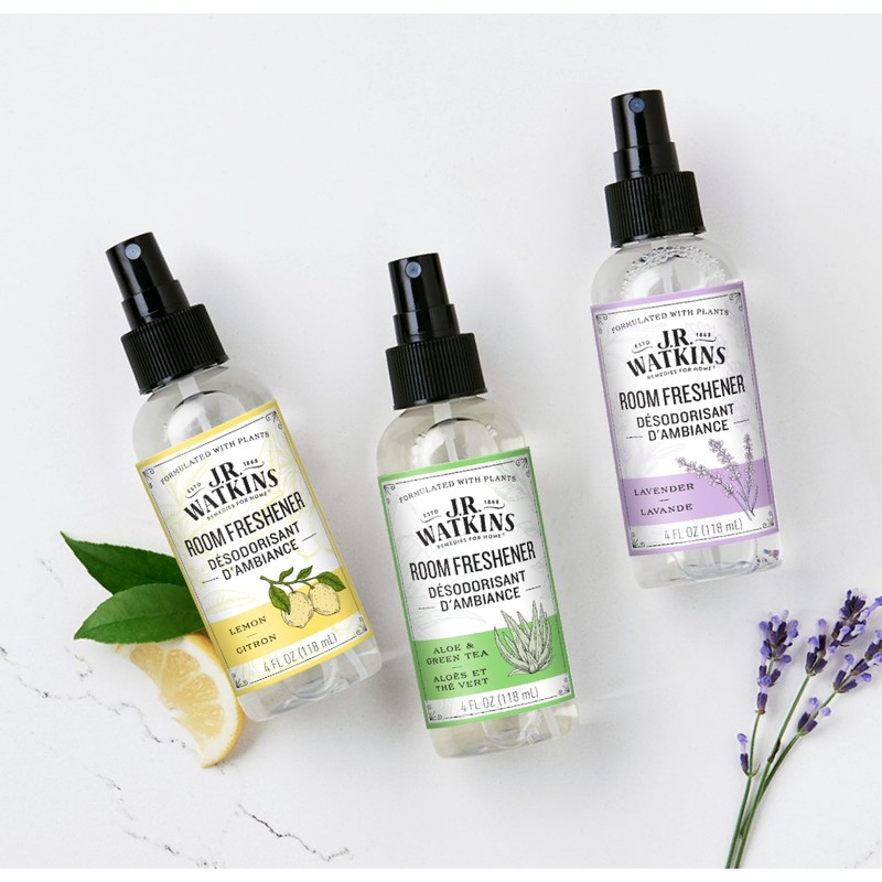 J.R. Watkins Room Freshener - Aloe & Green Tea -